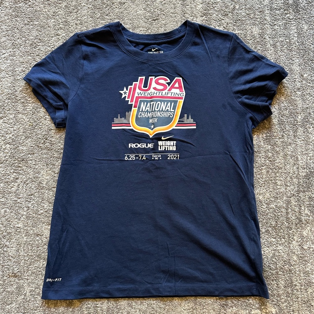 USAW weightlifting Nationals Shirt